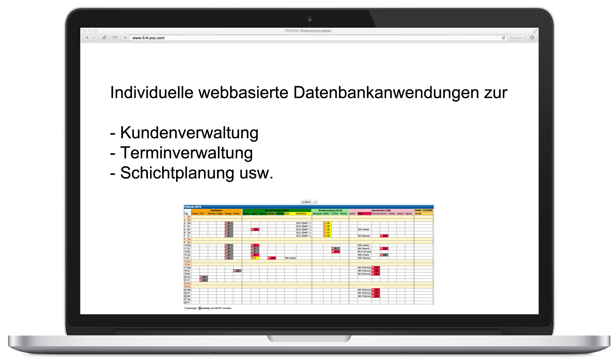 Webbasierte Datenbankanwendungen